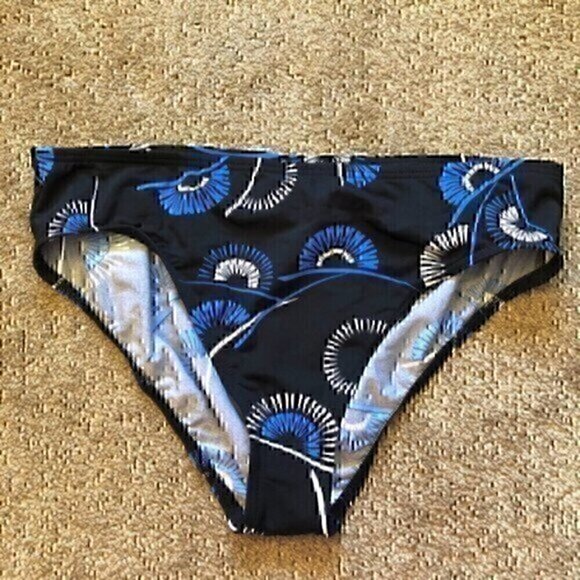 NEW NWT INC INTERNATIONAL CONCEPTS High Waisted Bikini Swimsuit Swim BOTTOM 14 - Picture 1 of 7